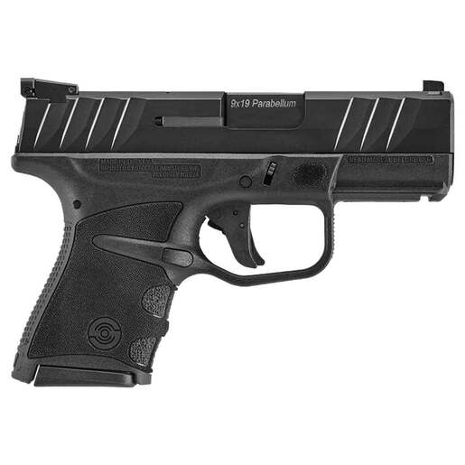 Stoeger STR-9MC 9mm Luger 3.29in Black Nitride Pistol - 10+1 Rounds - Black Micro