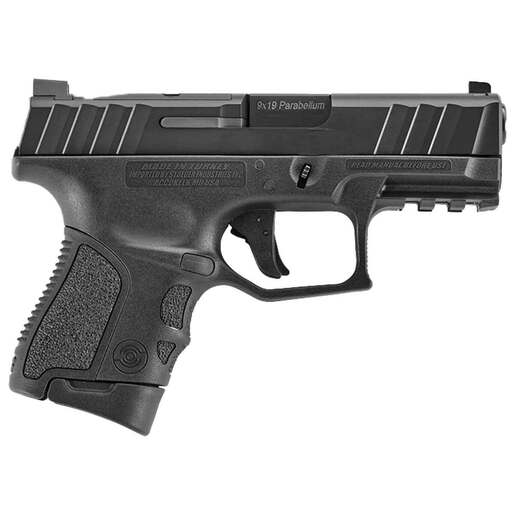 Stoeger STR-9SC 9mm Luger 3.54in Black Pistol - 10+1 Rounds - Black Compact image