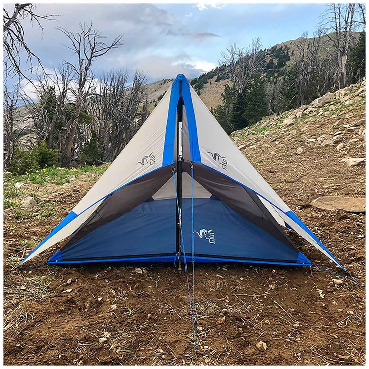 Stone Glacier SkyAir ULT 1-Person Backpacking Tent - Stone Grey - Stone Grey Stone Glacier SkyAir ULT 1-Person Backpacking Tent - Stone Grey - Stone Grey