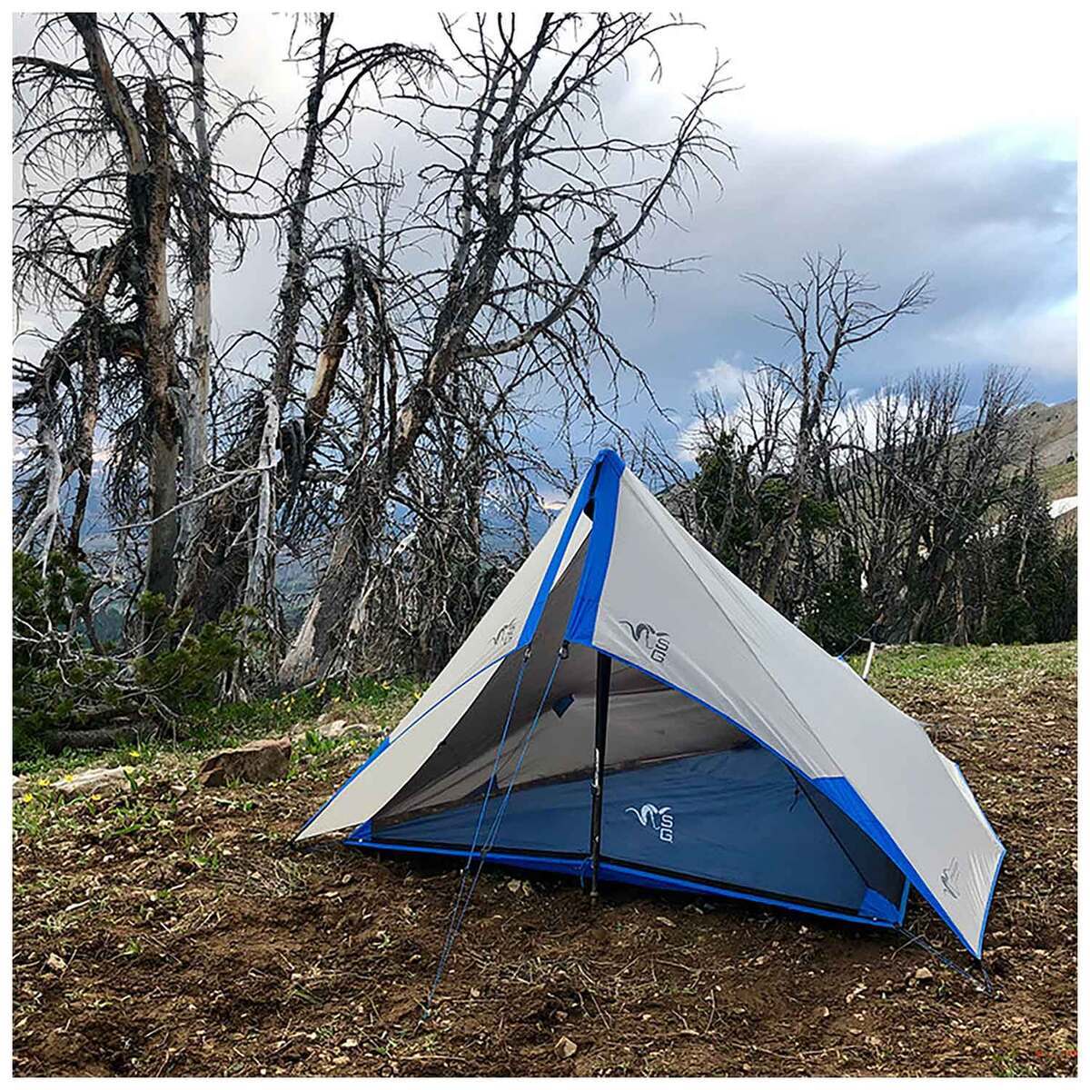 Stone Glacier SkyAir ULT 1-Person Backpacking Tent - Stone Grey - Stone Grey Stone Glacier SkyAir ULT 1-Person Backpacking Tent - Stone Grey - Stone Grey