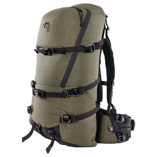 Stone Glacier Solo 3600 59 Liter Hunting Expedition Pack with Krux Frame – Ranger Green – Ranger Green