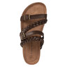 Stoney River Women's 4 Strap Braided Open Toe Sandals - Brown - Size 6 - Brown 6