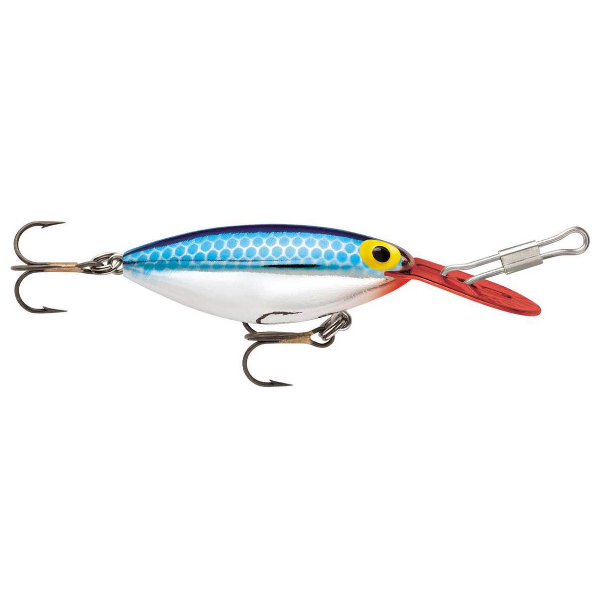 Storm Hot 'N Tot Crankbait - Metallic Blue Scale Red Lip, 3/16oz, 2in, 5-14ft - Metallic Blue Scale Red Lip Storm Hot 'N Tot Crankbait - Metallic Blue Scale Red Lip, 3/16oz, 2in, 5-14ft - Metallic Blue Scale Red Lip