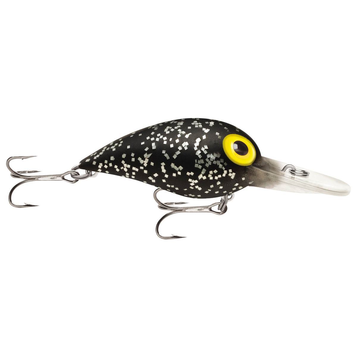 Storm Mag Wart Crankbait - Black Glitter, 3/4oz, 2-3/4in, 13-24ft - Black Glitter 2 Storm Mag Wart Crankbait - Black Glitter, 3/4oz, 2-3/4in, 13-24ft - Black Glitter 2