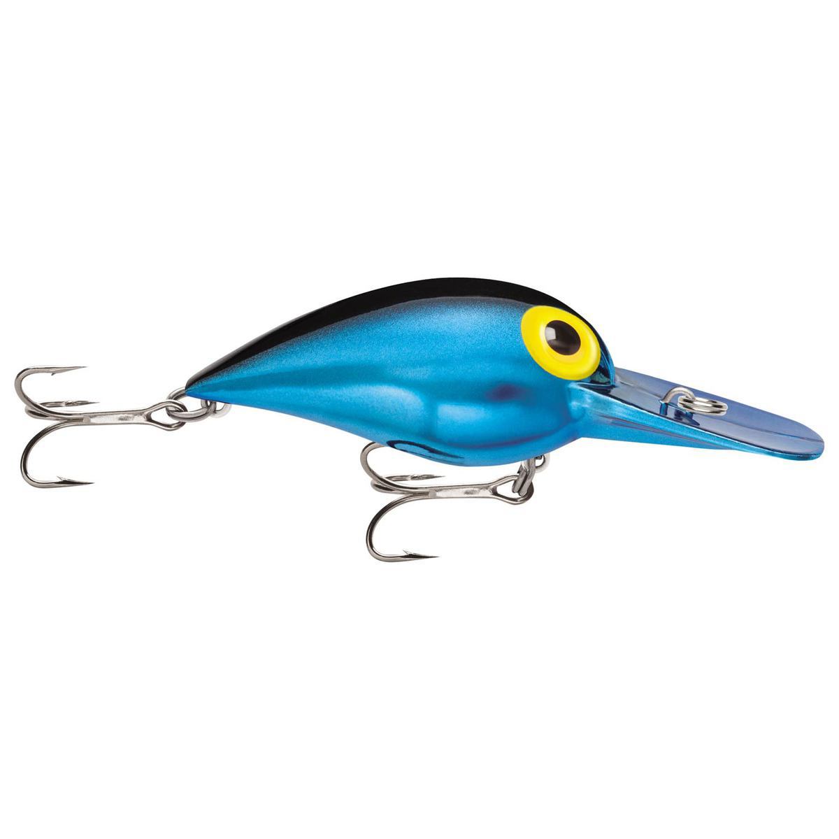 Storm Mag Wart Crankbait - Metallic Blue/Black Back, 3/4oz, 2-3/4in, 13-24ft - Metallic Blue/Black Back 2 Storm Mag Wart Crankbait - Metallic Blue/Black Back, 3/4oz, 2-3/4in, 13-24ft - Metallic Blue/Black Back 2