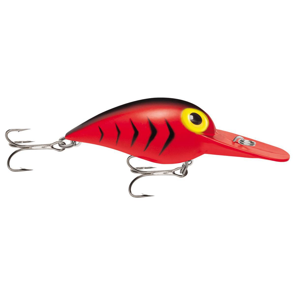 Storm Mag Wart Crankbait - Fluorescent Red/Black HB, 3/4oz, 2-3/4in, 13-24ft - Fluorescent Red/Black HB 2 Storm Mag Wart Crankbait - Fluorescent Red/Black HB, 3/4oz, 2-3/4in, 13-24ft - Fluorescent Red/Black HB 2