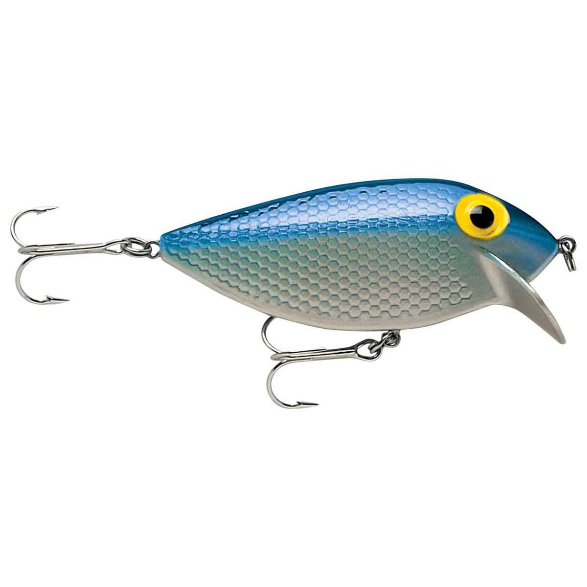 Storm ThinFin Crankbait - Metallic Silver Blue, 1/5oz, 2-1/2in, 3-8ft - Metallic Silver Blue Storm ThinFin Crankbait - Metallic Silver Blue, 1/5oz, 2-1/2in, 3-8ft - Metallic Silver Blue
