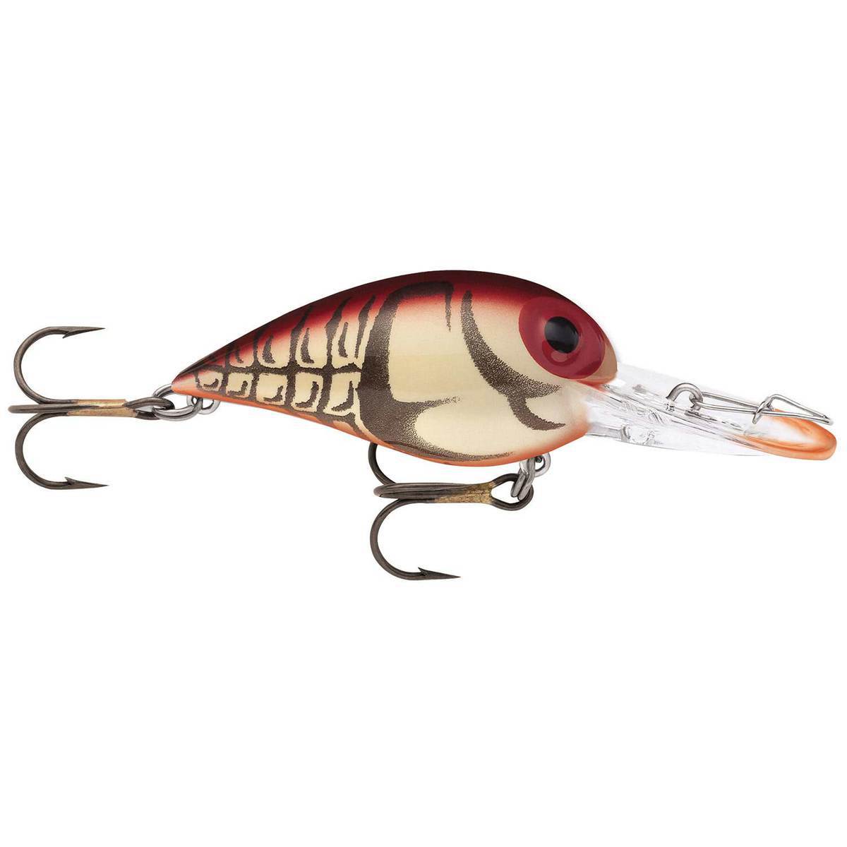 Storm Original Wiggle Wart Crankbait - Naturistic Brown Crayfish, 3/8oz, 2in, 7-18ft - Naturistic Brown Crayfish Storm Original Wiggle Wart Crankbait - Naturistic Brown Crayfish, 3/8oz, 2in, 7-18ft - Naturistic Brown Crayfish
