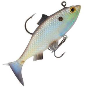Storm WildEye Live Gizzard Shad Soft Swimbait - Natural, 1/4oz, 3in