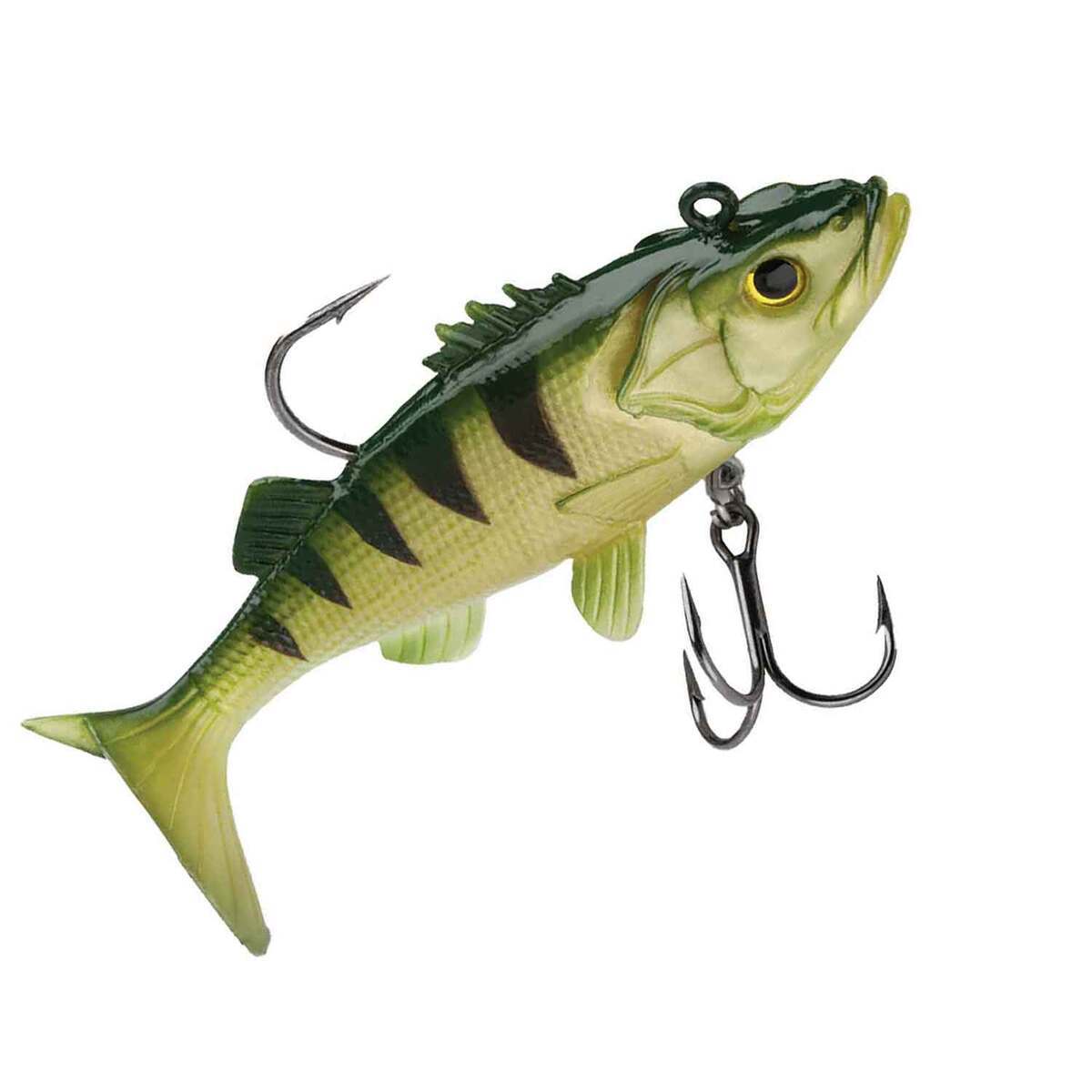 Storm Wildeye Live Yellow Perch - 3in, 1/4oz, 3 Pack - Live Yellow Perch 2/0 Storm Wildeye Live Yellow Perch - 3in, 1/4oz, 3 Pack - Live Yellow Perch 2/0