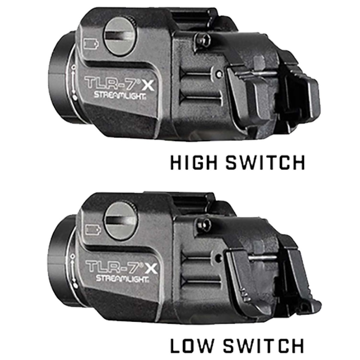 Streamlight TLR-7X Weapon Light with Rear Switch - Black Streamlight TLR-7X Weapon Light with Rear Switch - Black