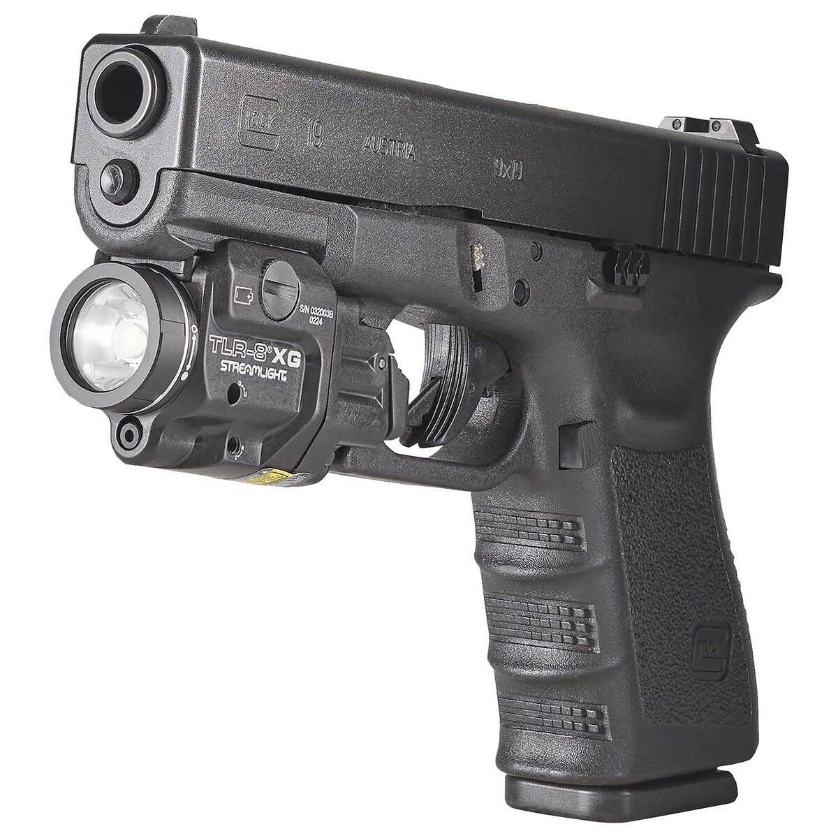 Streamlight TLR-8 X G Weapon Light w Green Laser and Rear Switch - Black Streamlight TLR-8 X G Weapon Light w Green Laser and Rear Switch - Black