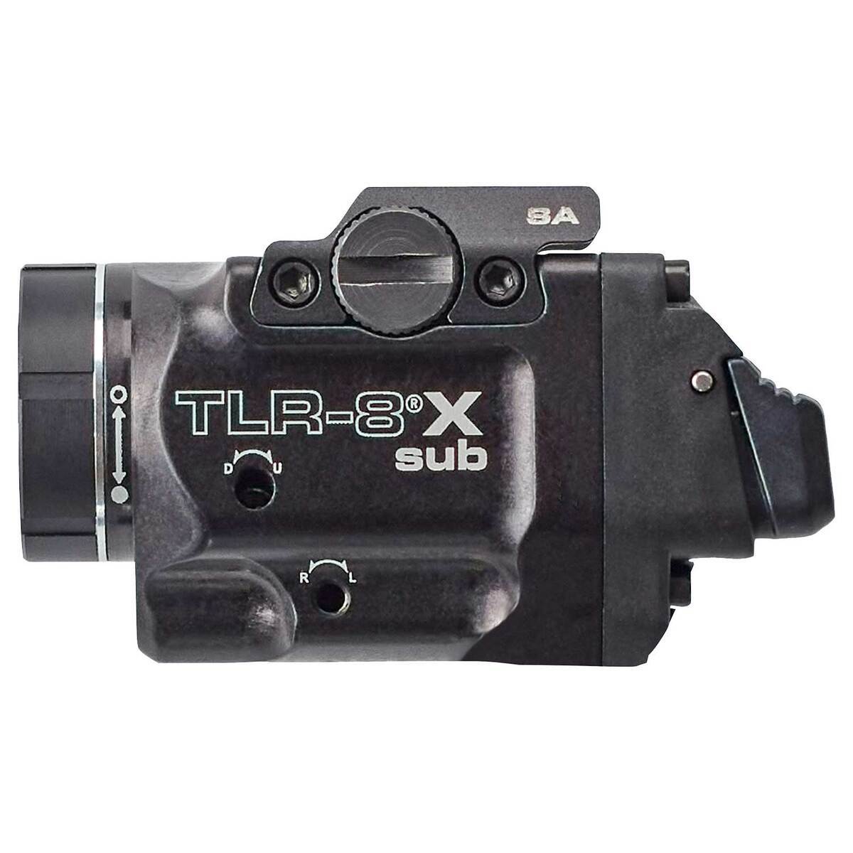 Streamlight TLR-8 X Sub Springfield Hellcat Weapon Light with Red Laser - Black Streamlight TLR-8 X Sub Springfield Hellcat Weapon Light with Red Laser - Black