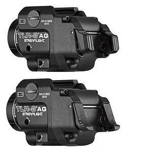 Streamlight TLR-8AG Gun Light with Green Laser and Rear Switch