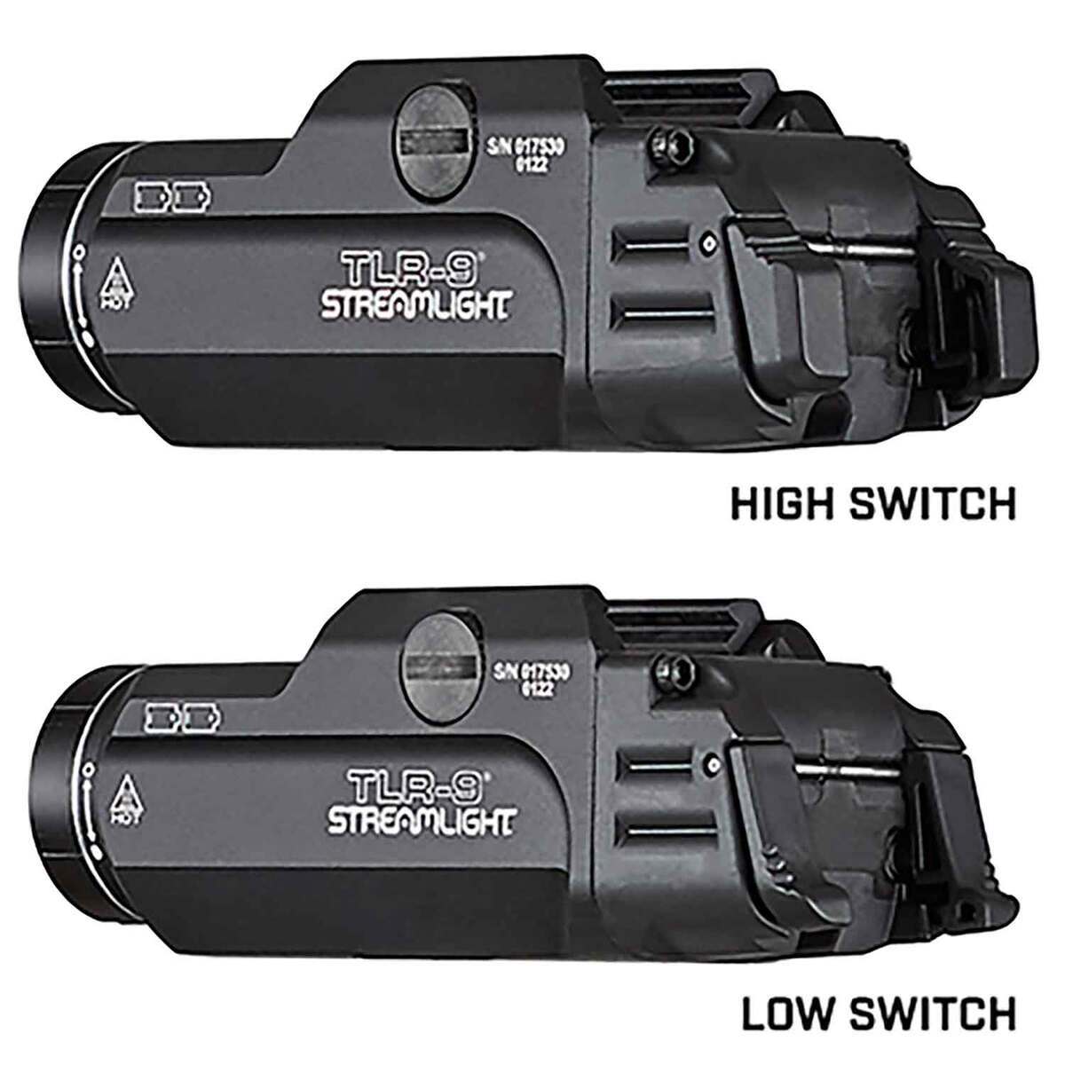Streamlight TLR-9 Gun Light With Rear Switch Paddles - Black Streamlight TLR-9 Gun Light With Rear Switch Paddles - Black