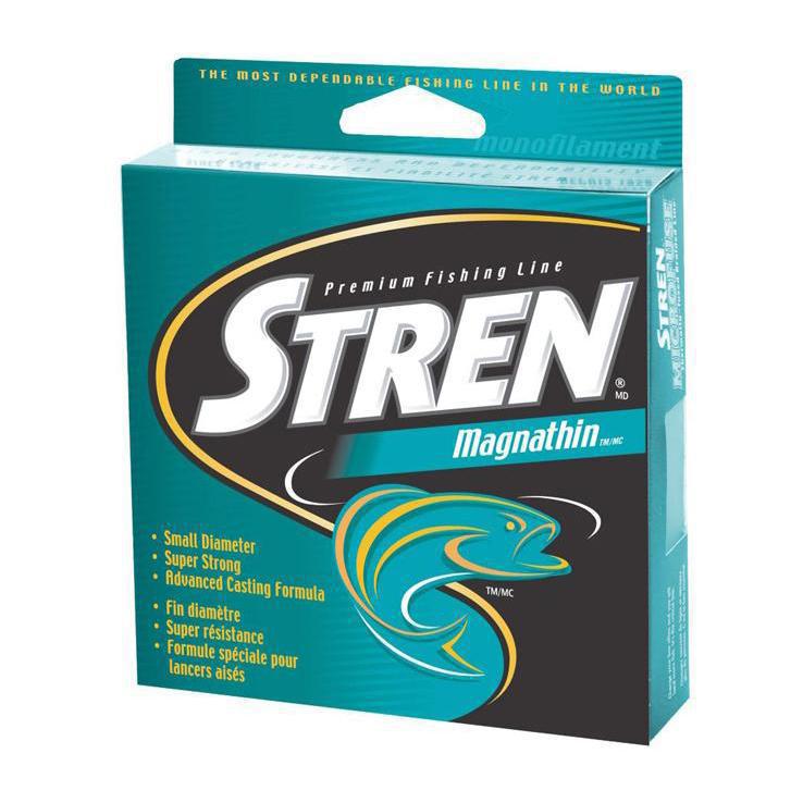 Stren Magnathin Monofilament Fishing Line - 12lb, Clear, 330yds - Clear Stren Magnathin Monofilament Fishing Line - 12lb, Clear, 330yds - Clear