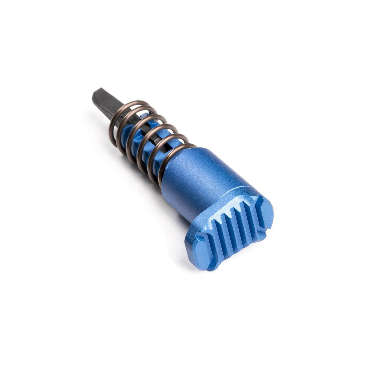 Strike Industries AR Extended Forward Assist - Blue - Blue Strike Industries AR Extended Forward Assist - Blue - Blue