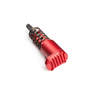 Strike Industries AR Extended Forward Assist - Red - Red