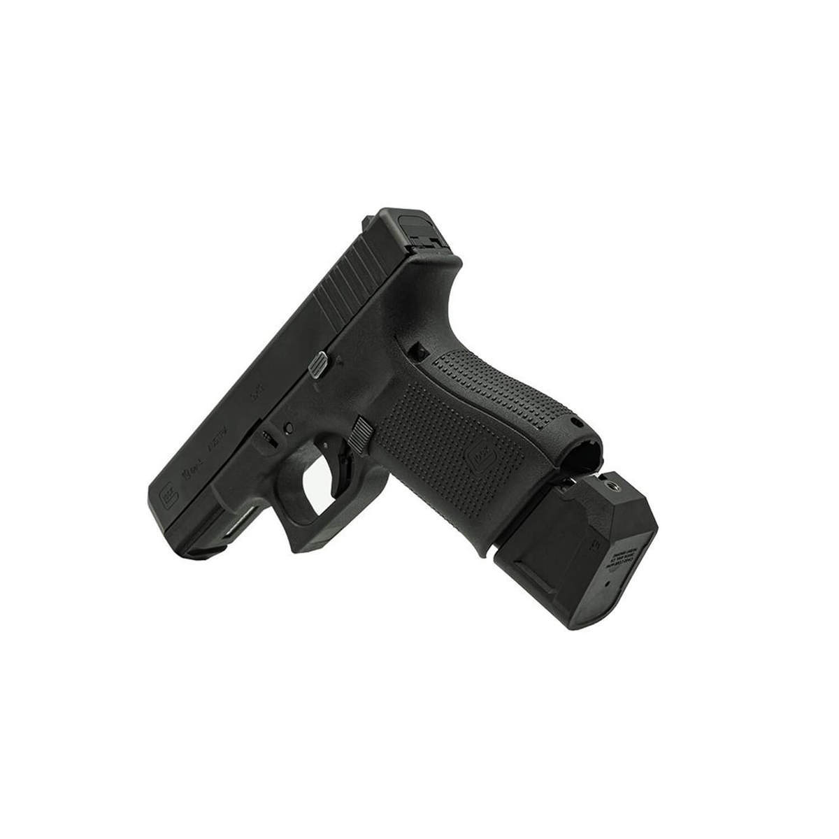 Strike Industries Glock G19 (9mm) Extended Magazine Plate - Black Strike Industries Glock G19 (9mm) Extended Magazine Plate - Black