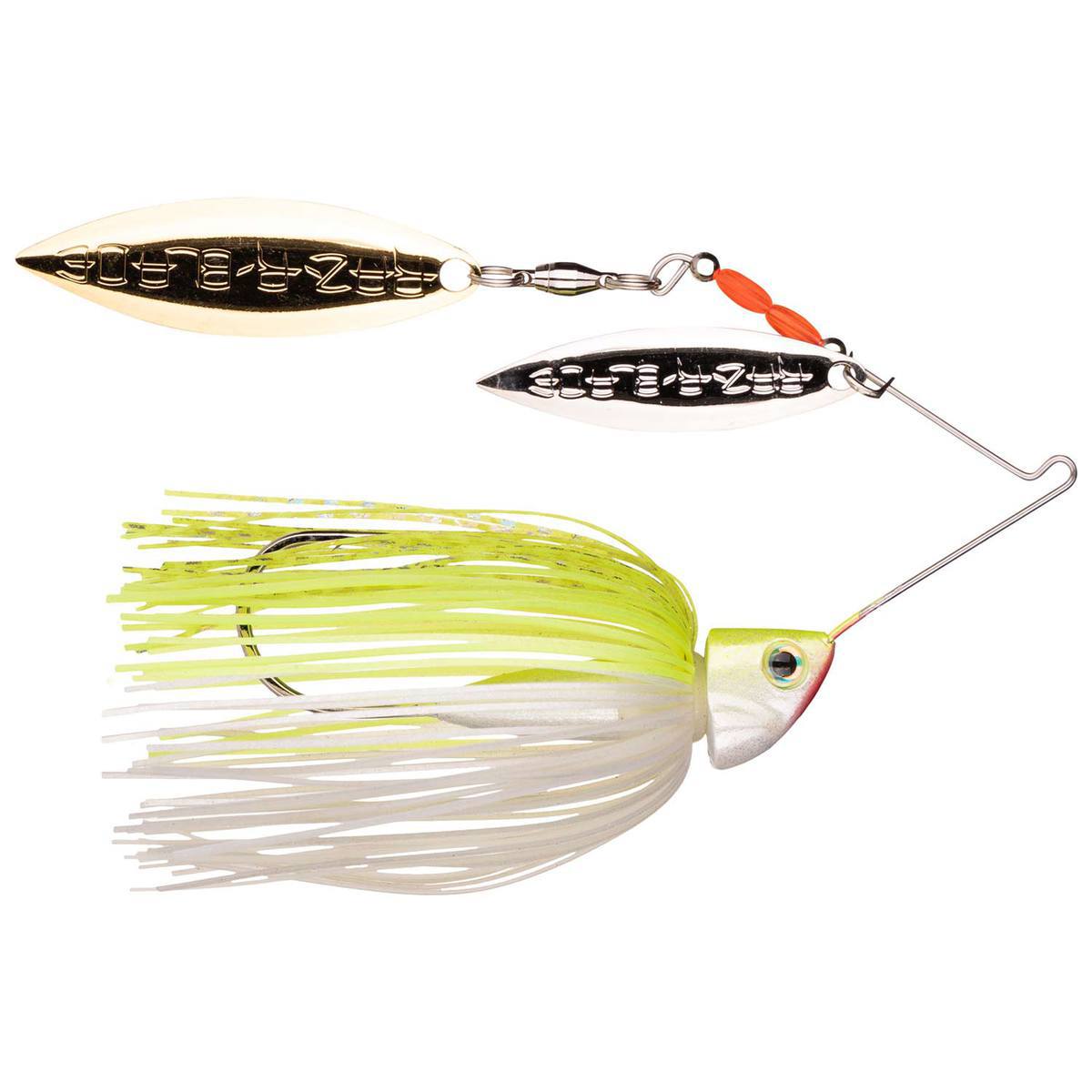 Strike King Baby Burner Spinnerbait - Chartreuse/White, 7/16oz - Chartreuse/White Strike King Baby Burner Spinnerbait - Chartreuse/White, 7/16oz - Chartreuse/White