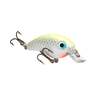 Strike King Bitsy Minnow Shallow Diving Crankbait - Chartreuse/White, 1/8oz, 1-1/4in, 5ft - Chartreuse Back/Pearl Belly