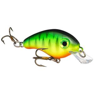 Strike King Bitsy Minnow Shallow Diving Crankbait - Fire Tiger, 1/8oz, 1-1/4in, 5ft