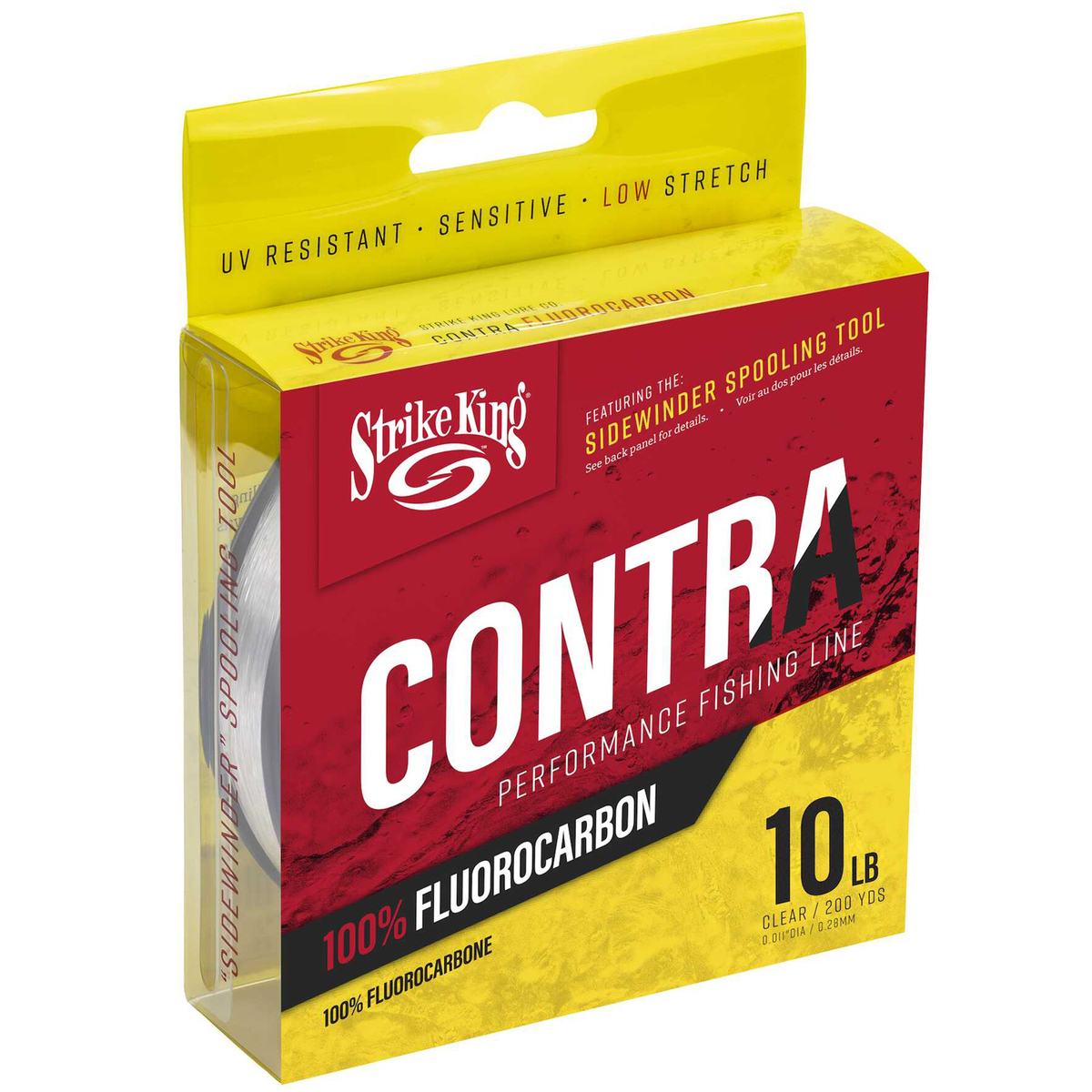 Strike King Contra Performance Fluorocarbon Fishing Line Strike King Contra Performance Fluorocarbon Fishing Line