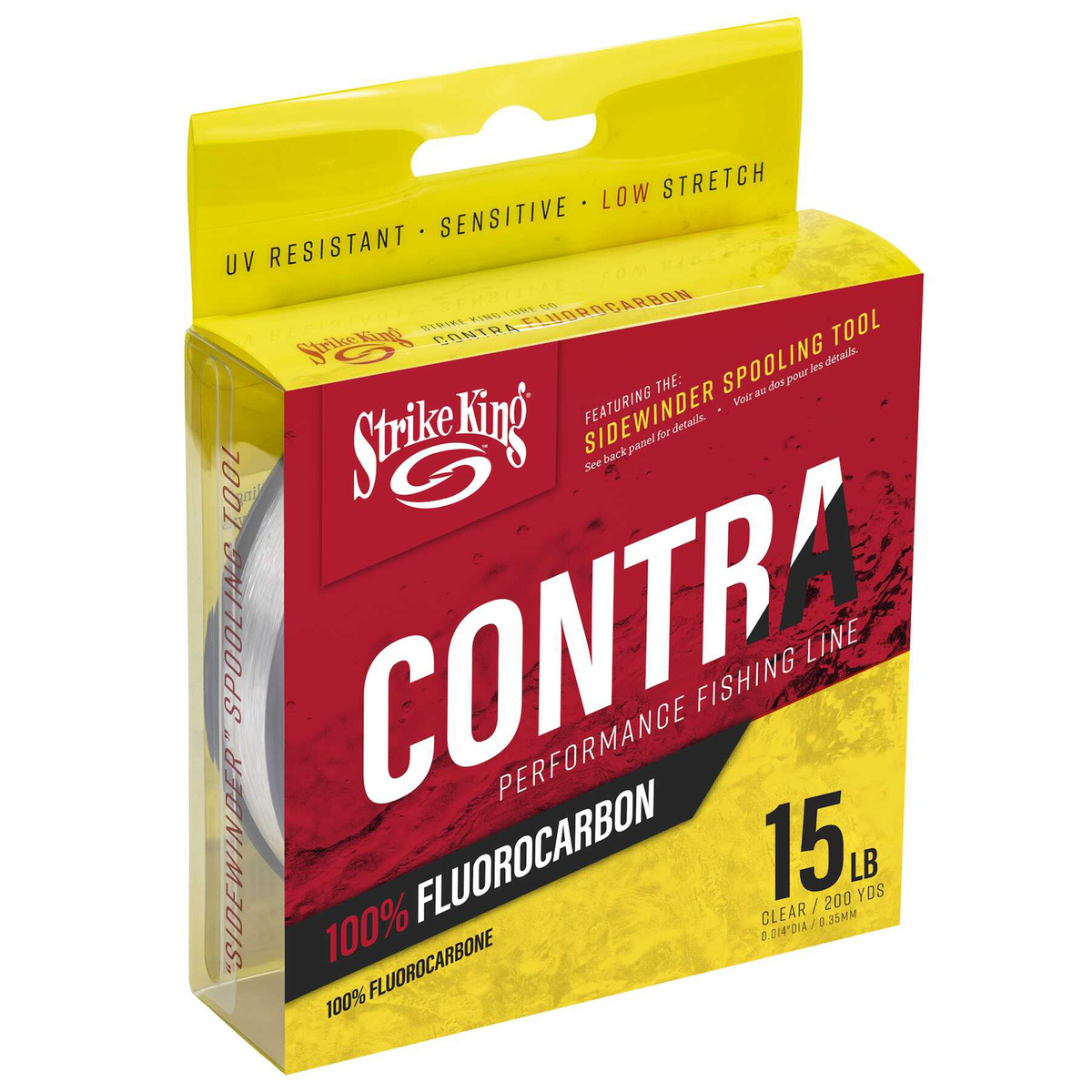 Strike King Contra Performance Fluorocarbon Fishing Line Strike King Contra Performance Fluorocarbon Fishing Line