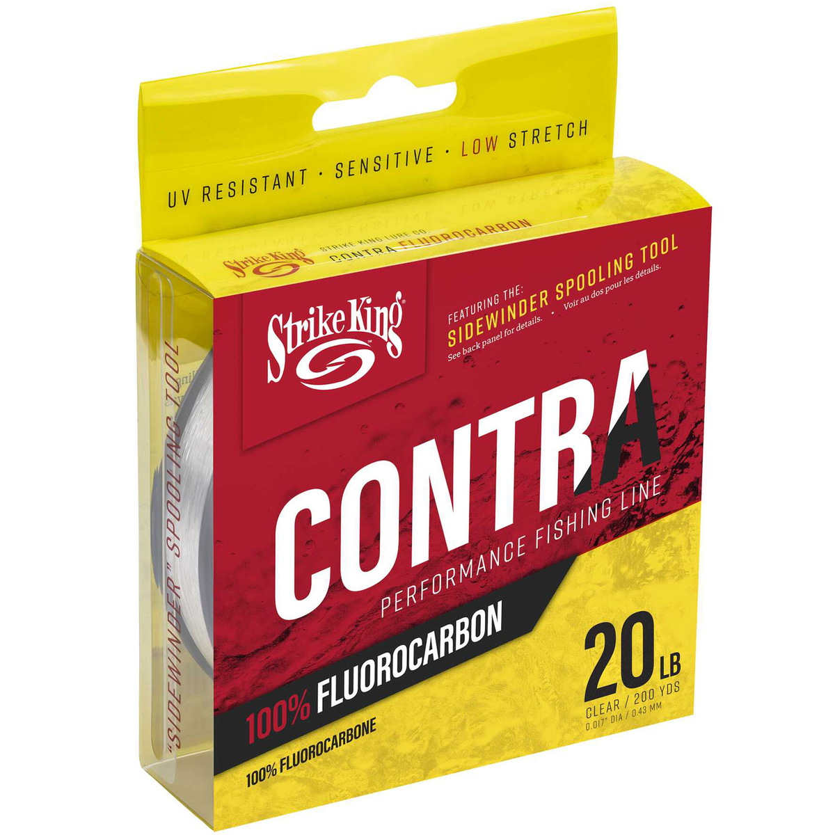 Strike King Contra Performance Fluorocarbon Fishing Line Strike King Contra Performance Fluorocarbon Fishing Line