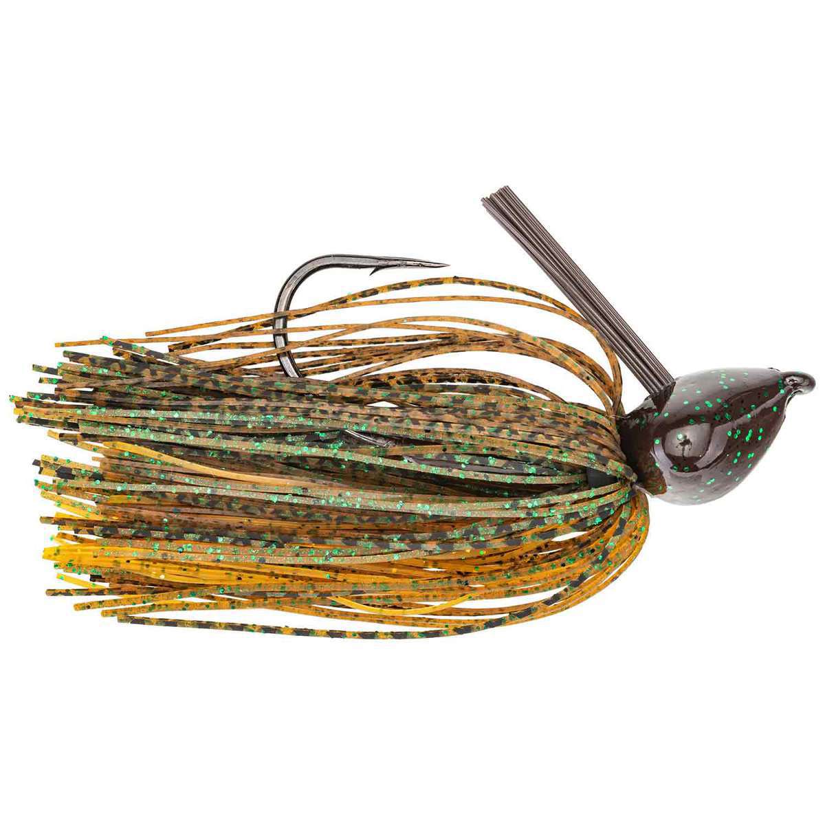 Strike King Denny Brauer Structure Flipping Skirted Jig - Gator Craw, 1oz - Gator Craw Strike King Denny Brauer Structure Flipping Skirted Jig - Gator Craw, 1oz - Gator Craw