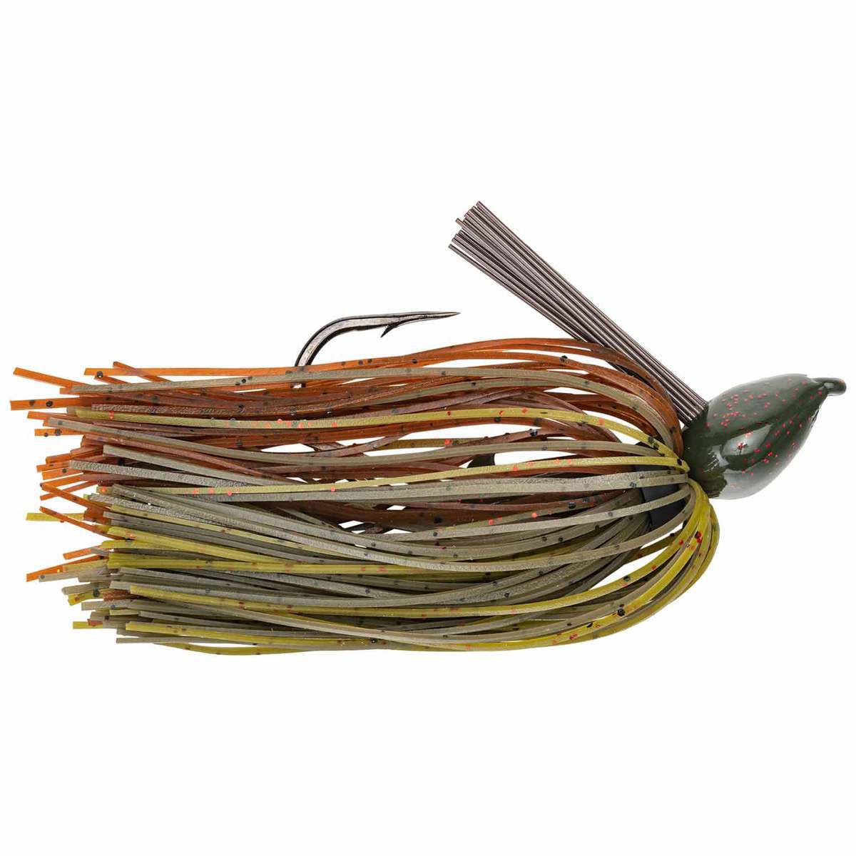 Strike King Denny Brauer Structure Flipping Skirted Jig - Green Pumpkin, 1/2oz - Green Pumpkin Strike King Denny Brauer Structure Flipping Skirted Jig - Green Pumpkin, 1/2oz - Green Pumpkin