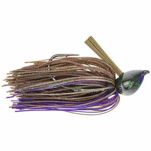 Strike King Denny Brauer Structure Flipping Skirted Jig - Hard Candy, 1oz