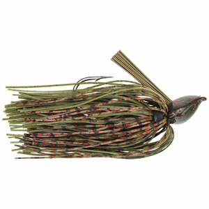 Strike King Denny Brauer Structure Flipping Skirted Jig - Watermelon Red Flake, 1/2oz