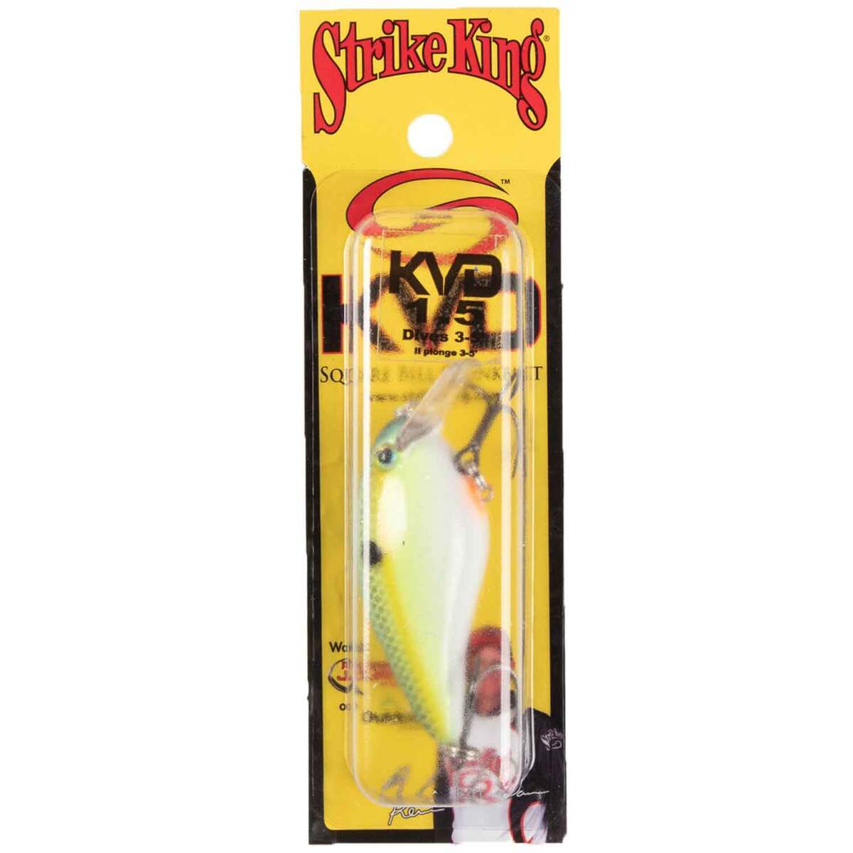 Strike King KVD 1.5 Square Bill Crankbait Strike King KVD 1.5 Square Bill Crankbait