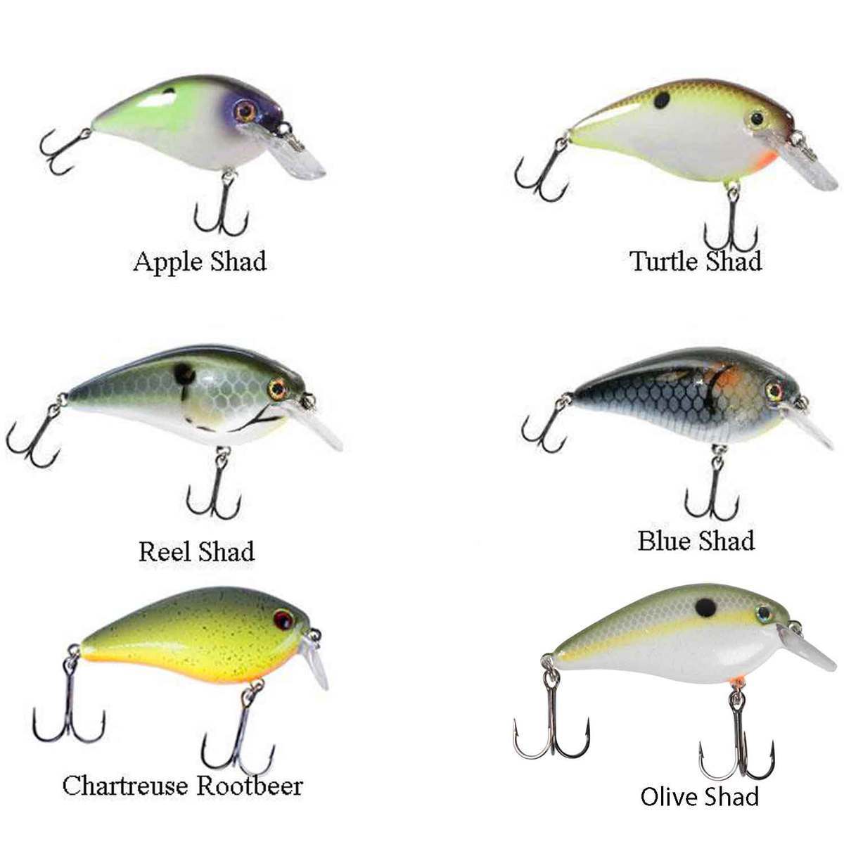 Strike King KVD 1.5 Square Bill Crankbait Strike King KVD 1.5 Square Bill Crankbait