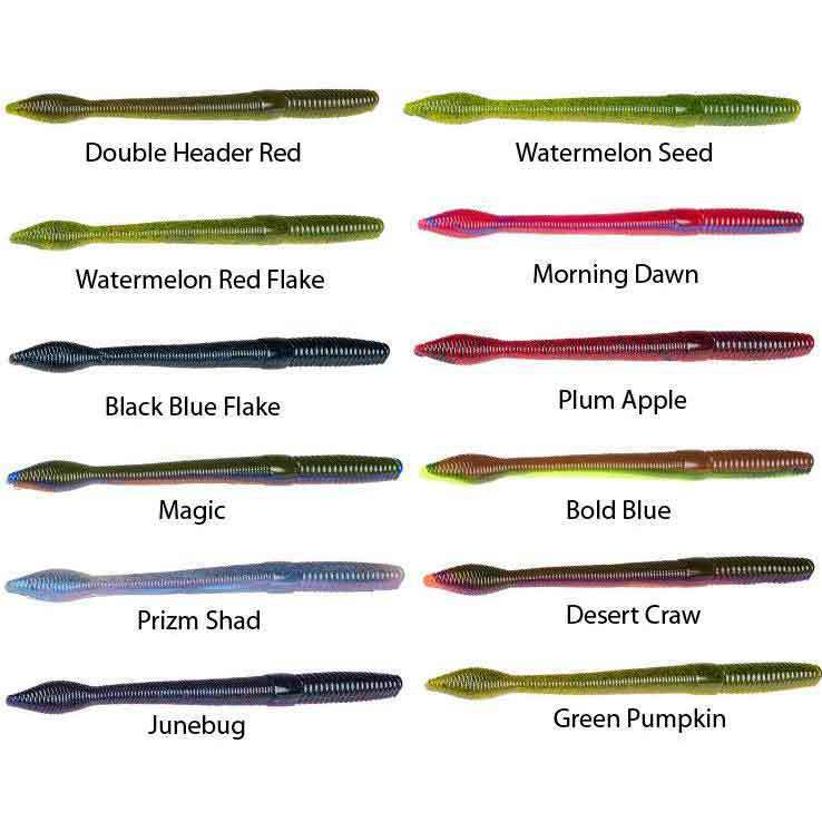 Strike King KVD Bull Worm Straight Tail Worm Strike King KVD Bull Worm Straight Tail Worm