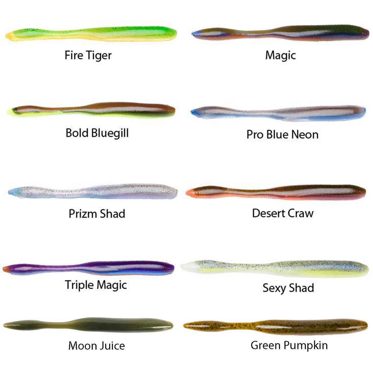 Strike King KVD Dream Shot Finesse Worm Strike King KVD Dream Shot Finesse Worm