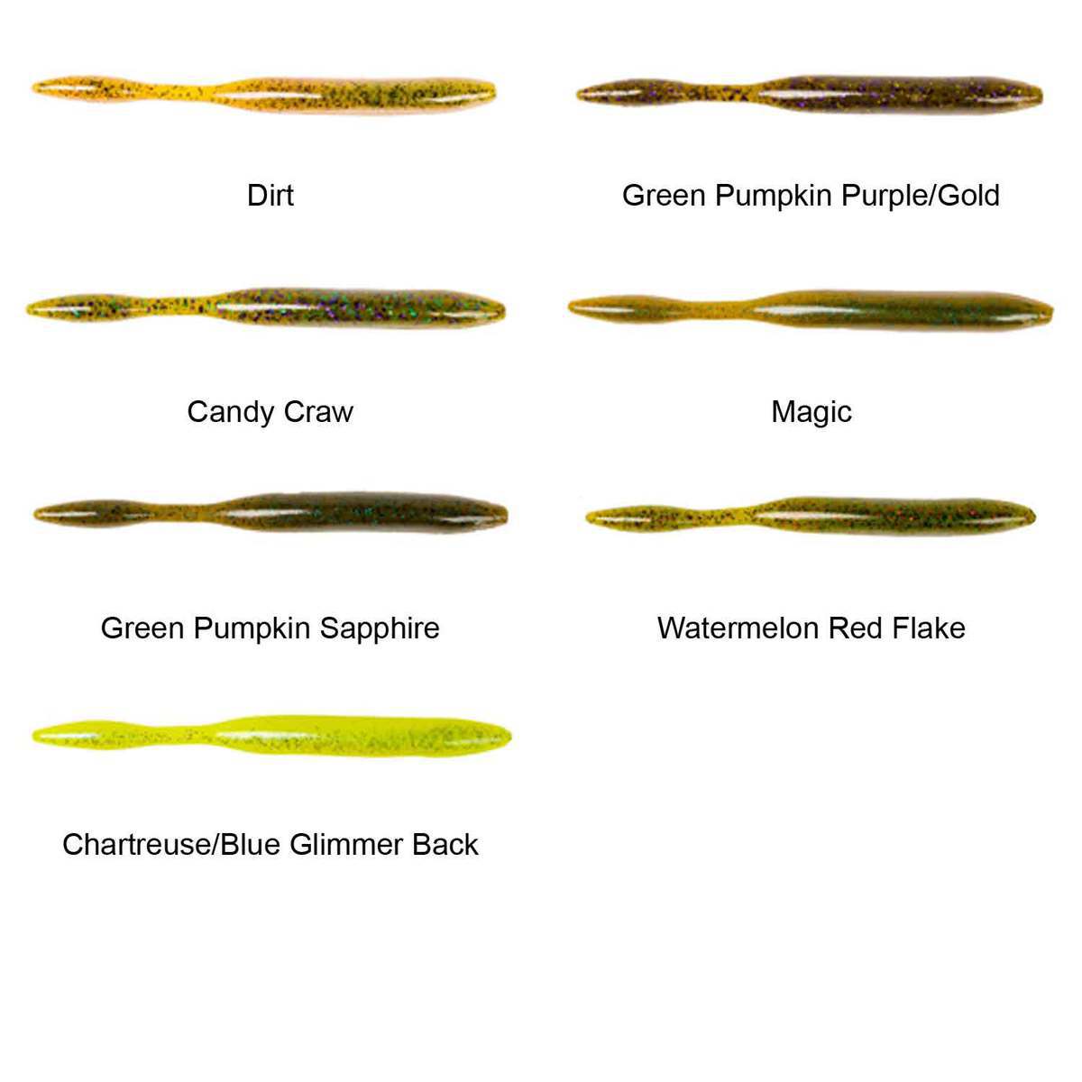 Strike King KVD Dream Shot Finesse Worm Strike King KVD Dream Shot Finesse Worm