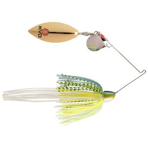 Strike King KVD Finesse Spinnerbait - Chartreuse Sexy Shad, 3/8oz