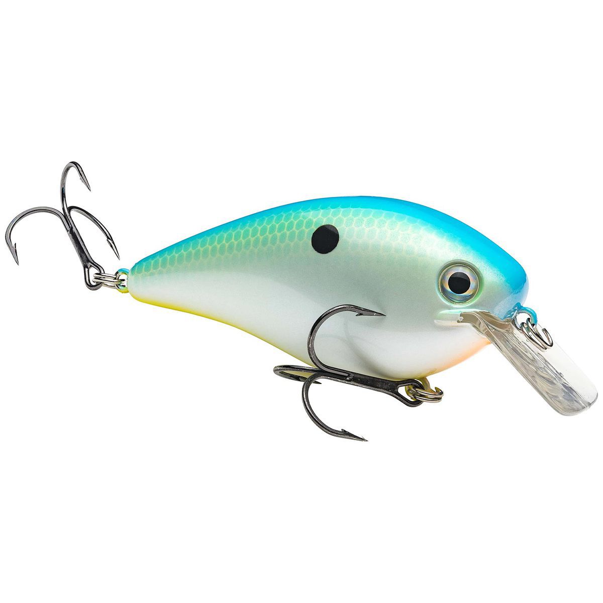 Strike King KVD HC Squarebill Shallow Diving Crankbait - Citrus Shad, 5 ...