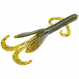 Strike King KVD Magnum Game Hawg Creature Bait Creature Bait - Candy Craw, 5-1/4in
