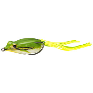 Strike King KVD Sexy Frog Soft Hollow Body Frog - Natural Green Frog, 5/8oz, 2-1/2in