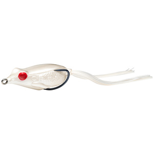 Strike King KVD Sexy Frog Soft Hollow Body Frog - Pearl White, 5/8oz, 2-1/2in