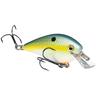 Strike King KVD Square Bill Silent 1.0 Crankbait - Chartreuse Sexy Shad, 1/4oz, 2in, 2-4ft - Chartreuse Sexy Shad