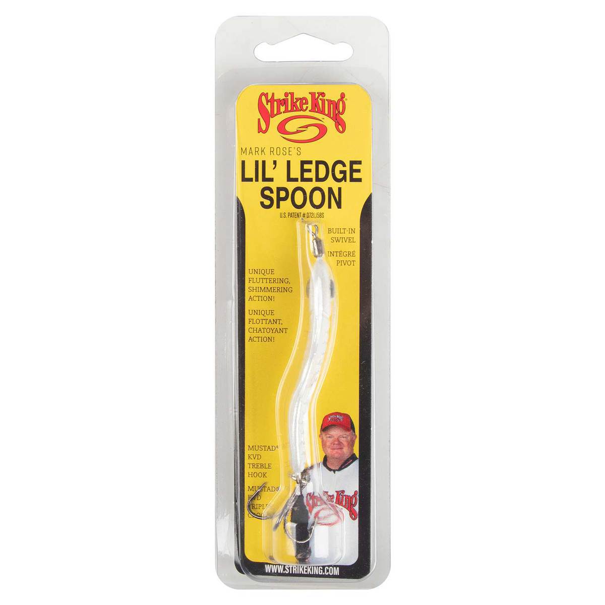 Strike King Mark Rose Lil' Ledge Jigging Spoon Strike King Mark Rose Lil' Ledge Jigging Spoon