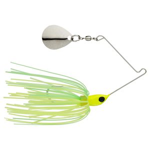 Strike King Micro King Spinnerbait - Chartreuse Head/Chartreuse/ Lime Skirt, 1/16oz