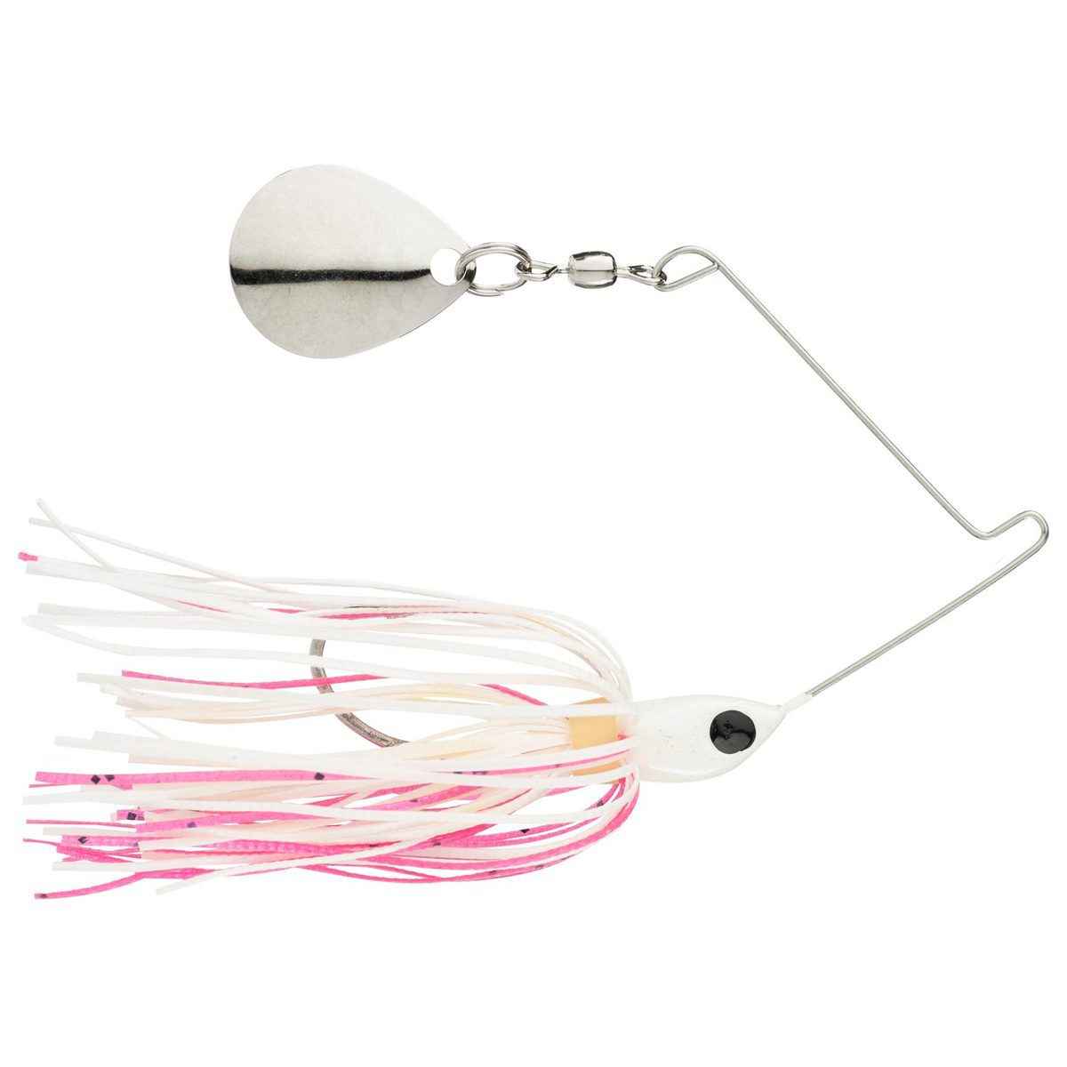 Strike King Micro King Spinnerbait - White Head/Pink/White Skirt, 1/16oz - White Head/Pink/White Skirt Strike King Micro King Spinnerbait - White Head/Pink/White Skirt, 1/16oz - White Head/Pink/White Skirt
