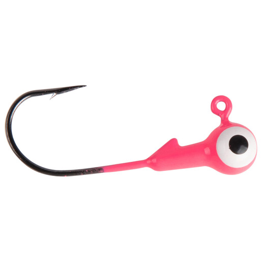 Strike King Mr. Crappie Round Jig Head - Chartreuse 2