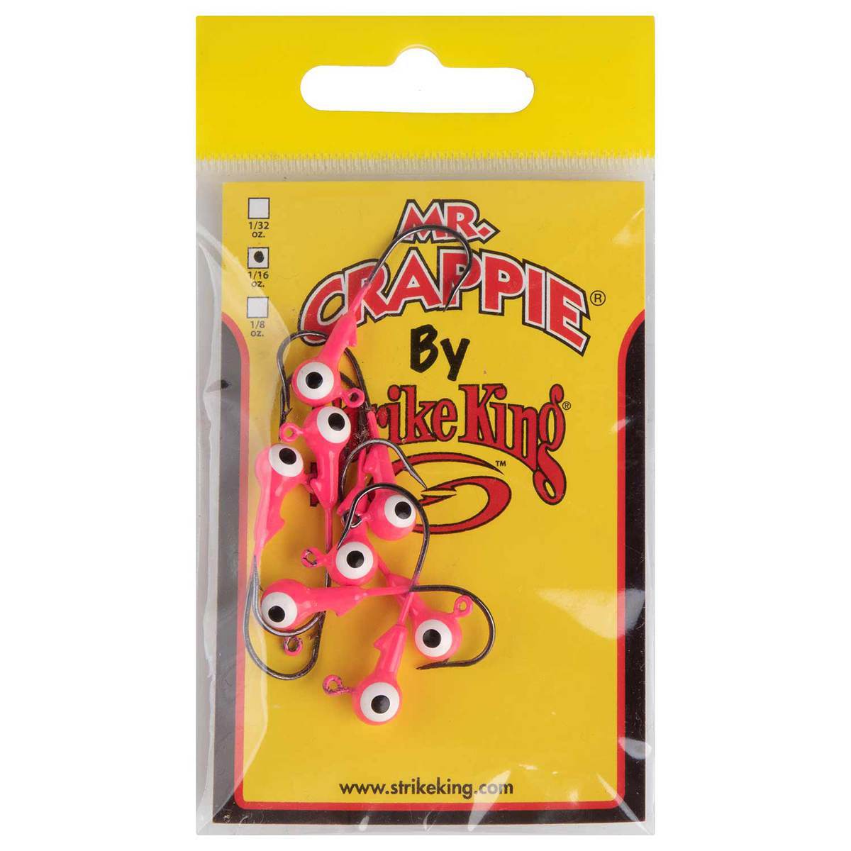 Strike King Mr. Crappie Round Jig Head Strike King Mr. Crappie Round Jig Head