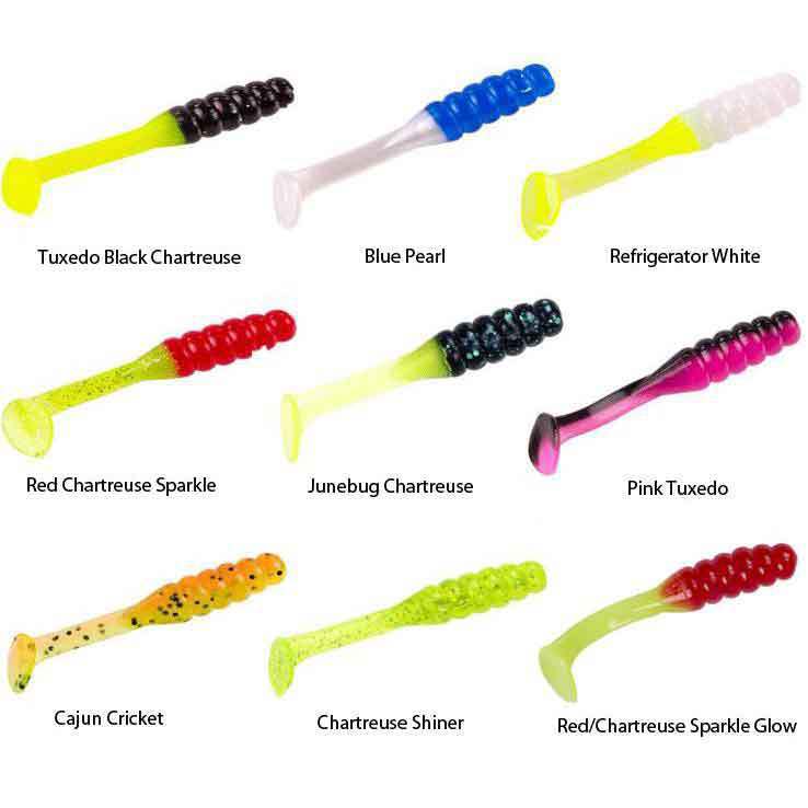 Mr. Crappie Slabalicious Crappie Bait - HotChicken.com, 2in, 15 Pack - HotChicken.com Mr. Crappie Slabalicious Crappie Bait - HotChicken.com, 2in, 15 Pack - HotChicken.com